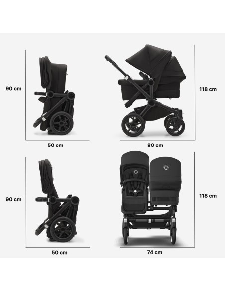 Bugaboo Donkey 5 Dúo | Carrito con Capazo y Silla