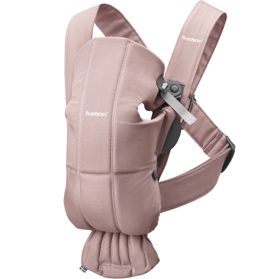 Mochila Porta BB Mini, Rosa Palo, Cott BABYBJORN