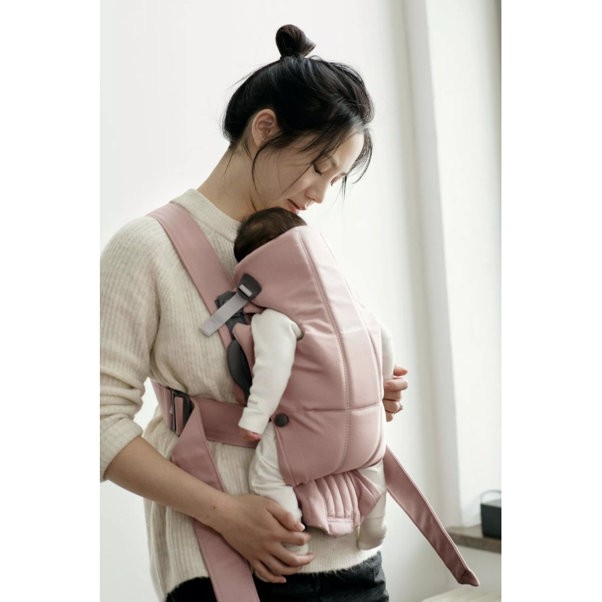 Mochila Porta BB Mini, Rosa Palo, Cott BABYBJORN