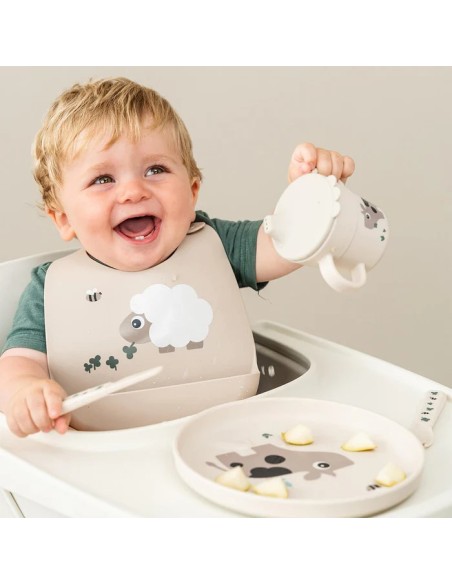 BABERO SILICONA DOTTI